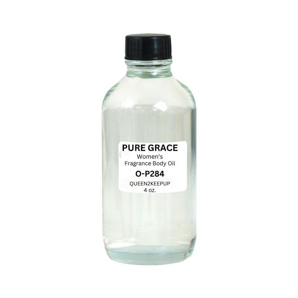 Pure Grace (Woman) Body Oil 4 oz Fragrance All Natural Scent